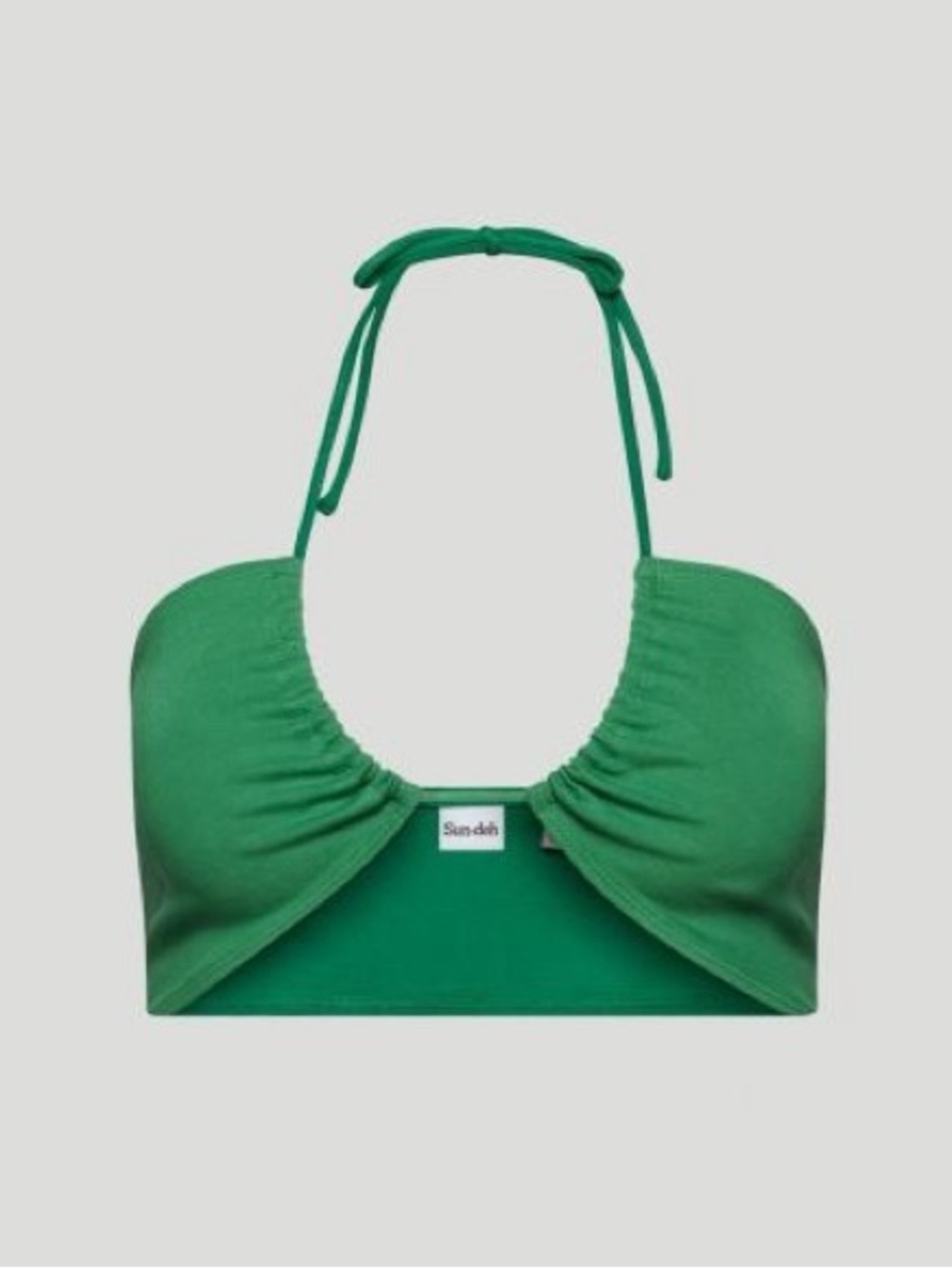 NWT RARE COLOR Aritzia Sundeh Cora halter top Nature Green 💚 xxs